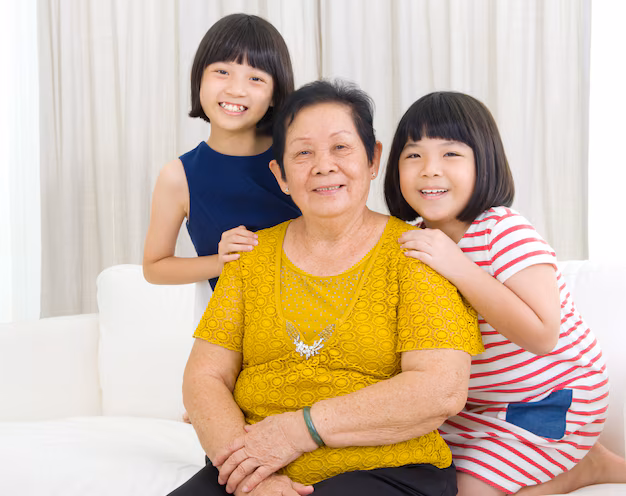 asian senior woman granddaughters 20263 1035